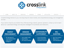 Tablet Screenshot of crosslinkenergy.com